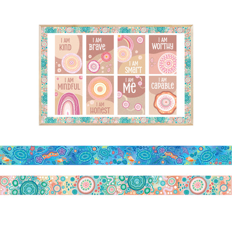 Borders 90 x 7.5cm Pack of 12  (Indigenous Australian) - Zart