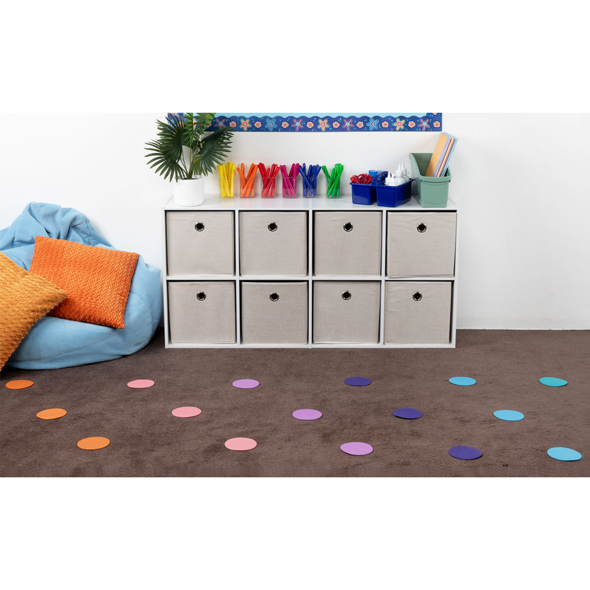 On the Spot! Floor Marker Dots Pack of 30 (Indigenous Australian) - Zart