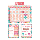 Calendar Bulletin Board Set  (Indigenous Australian) - Zart