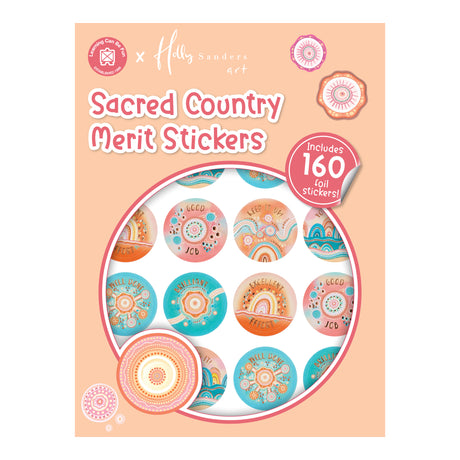 Country Merit Sticker Books (Indigenous Australian) - Zart