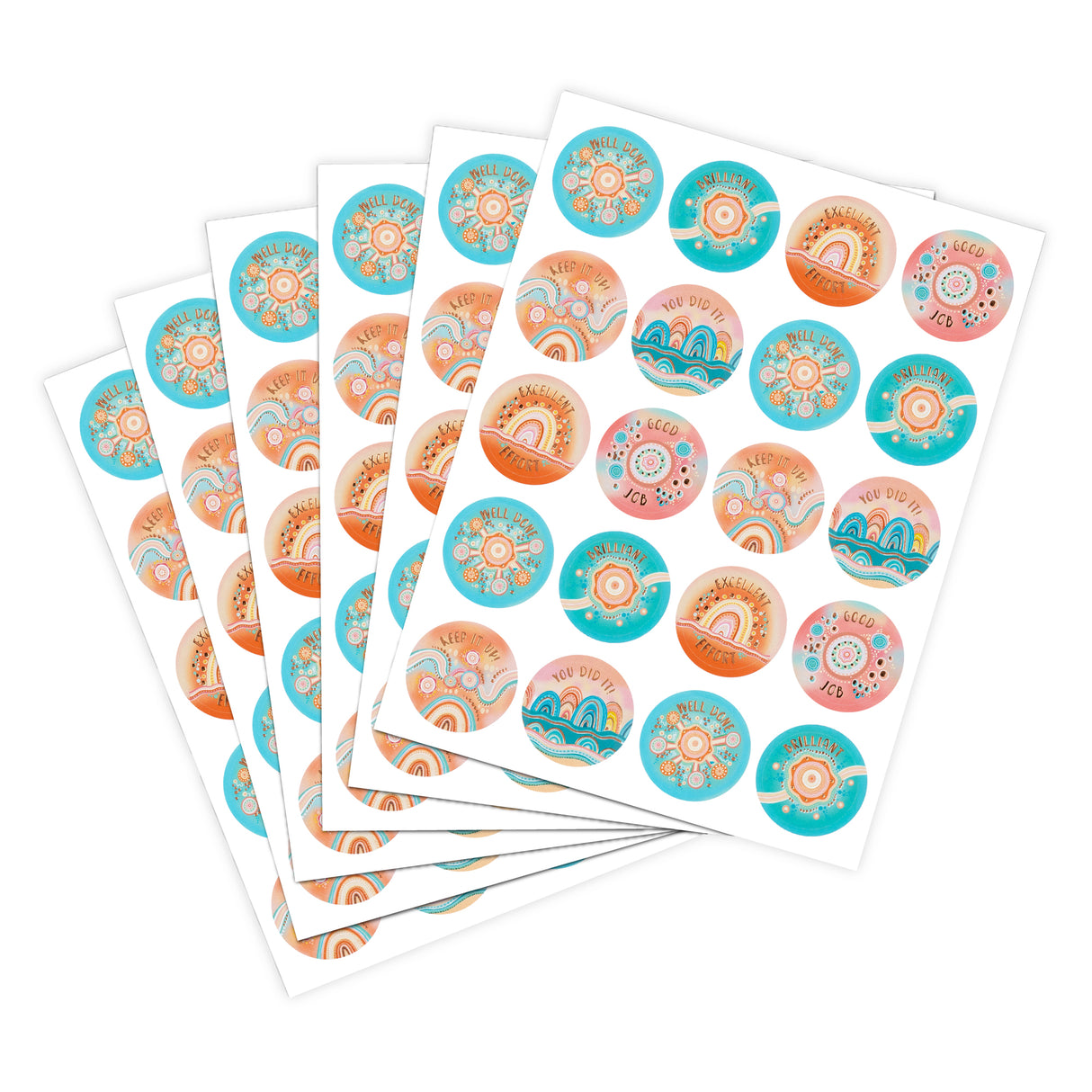 Country Merit Sticker Books (Indigenous Australian) - Zart