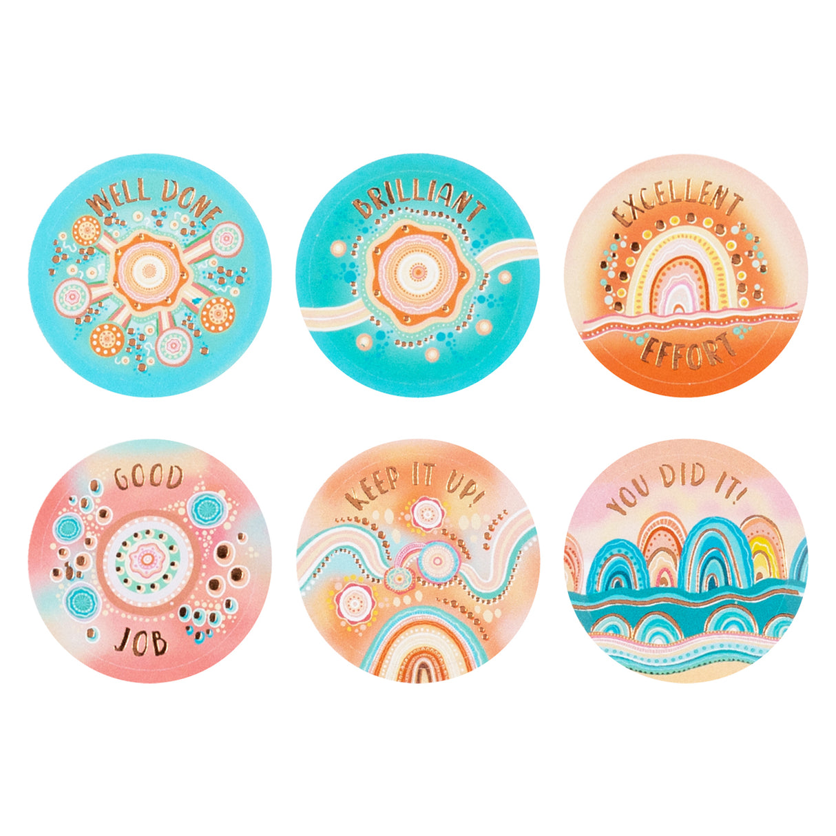 Country Merit Sticker Books (Indigenous Australian) - Zart