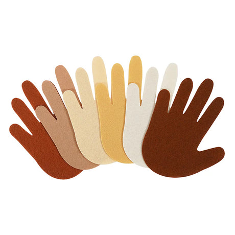 Felt Hands of the World Pack of 60 - Zart