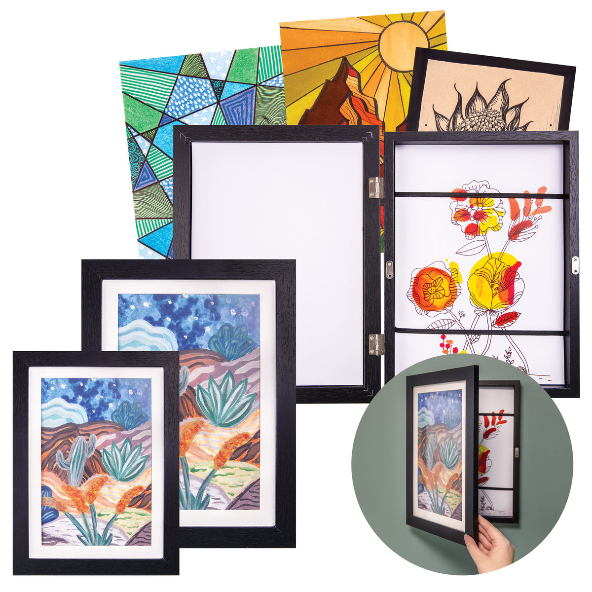 Zart Display and Store Snap Frames