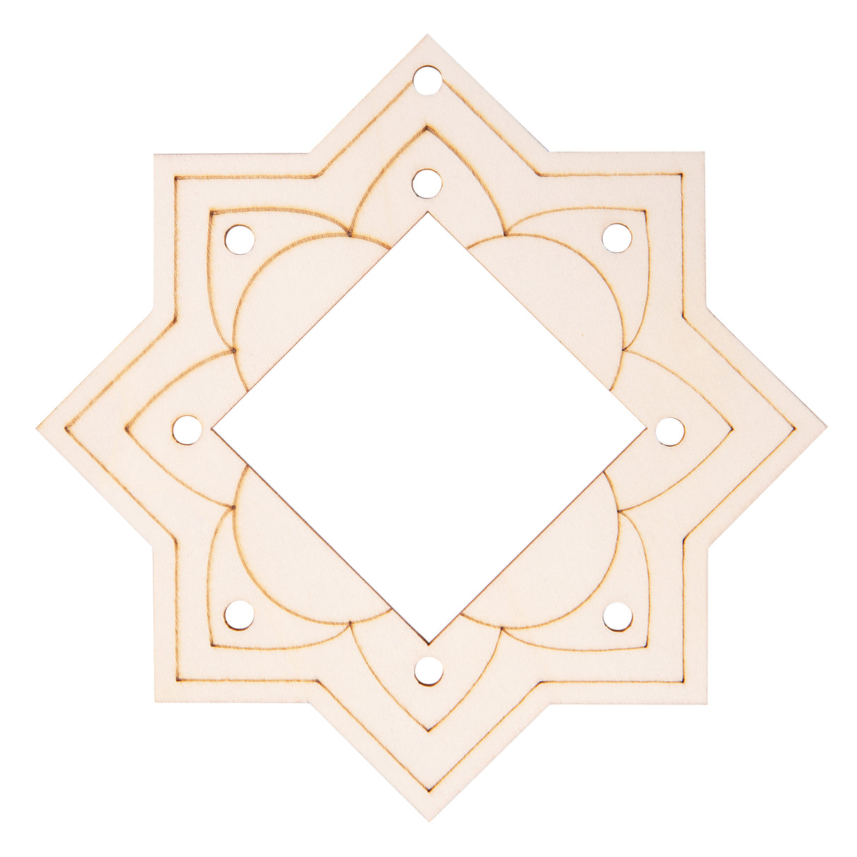 Wooden Window Frames Pack of 25 - Zart