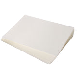 A stack of Zart Laminating Pouches is displayed diagonally against a pale grey background. The translucent frosted sheets feature smooth surfaces, rounded corners, and layered semi-transparent edges that create a soft milky appearance through the stacked plastic construction.
