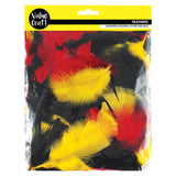 Feathers Aboriginal Flag Colours 10g - Zart