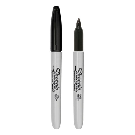 Sharpie Permanent Marker Fine 1.0mm Bullet Tip Black - Zart