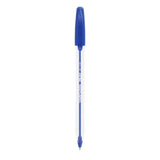 Paper Mate InkJoy 50ST Pen 1.0mm Medium Tip Blue  - Pack of 60 - Zart