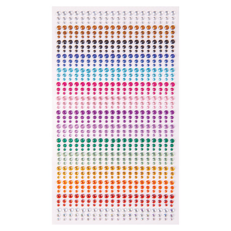 Adhesive Gem stones Pack of 900 - Zart