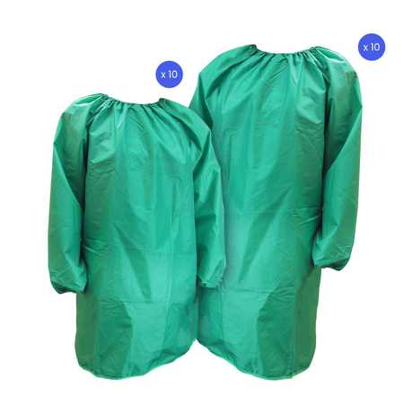 Medium and Large Smock Pack of 20