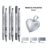 Copic Ciao Set Metals & Industrial - Silver