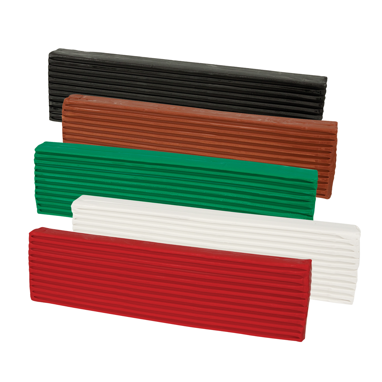 Zart Plasticine 500g Christmas Pack of 5