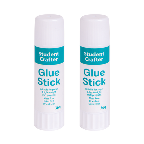Classroom Glue Stick 36g Pack of 2
