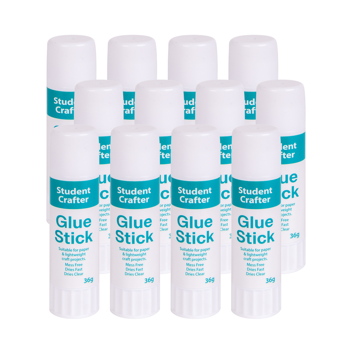 Classroom Glue Stick 36g Pack of 12