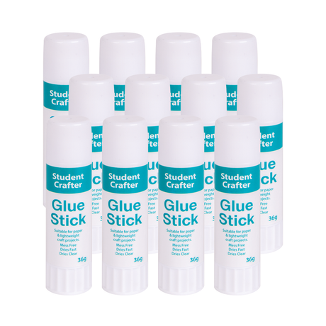 Classroom Glue Stick 36g Pack of 12