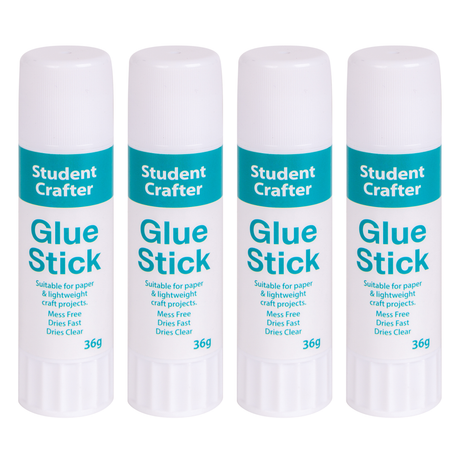 Classroom Glue Stick 36g Pack of 4