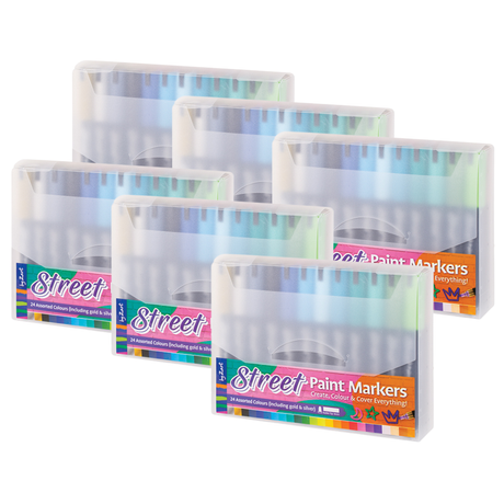 Street Paint Markers by Zart 4mm Class Kit of 144