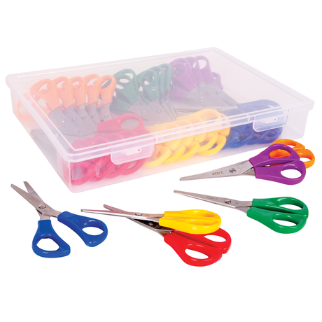 Classroom Organised Sets - Zart Coloured Junior Scissors 36 Pack - Zart
