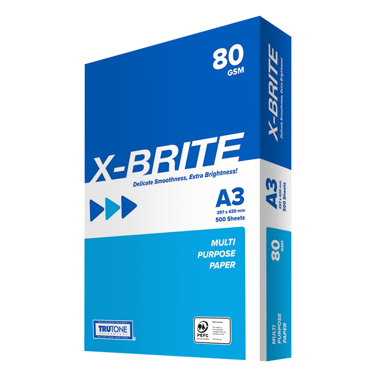 X Brite Copy Paper A3 80gsm Pack of 500 - Zart