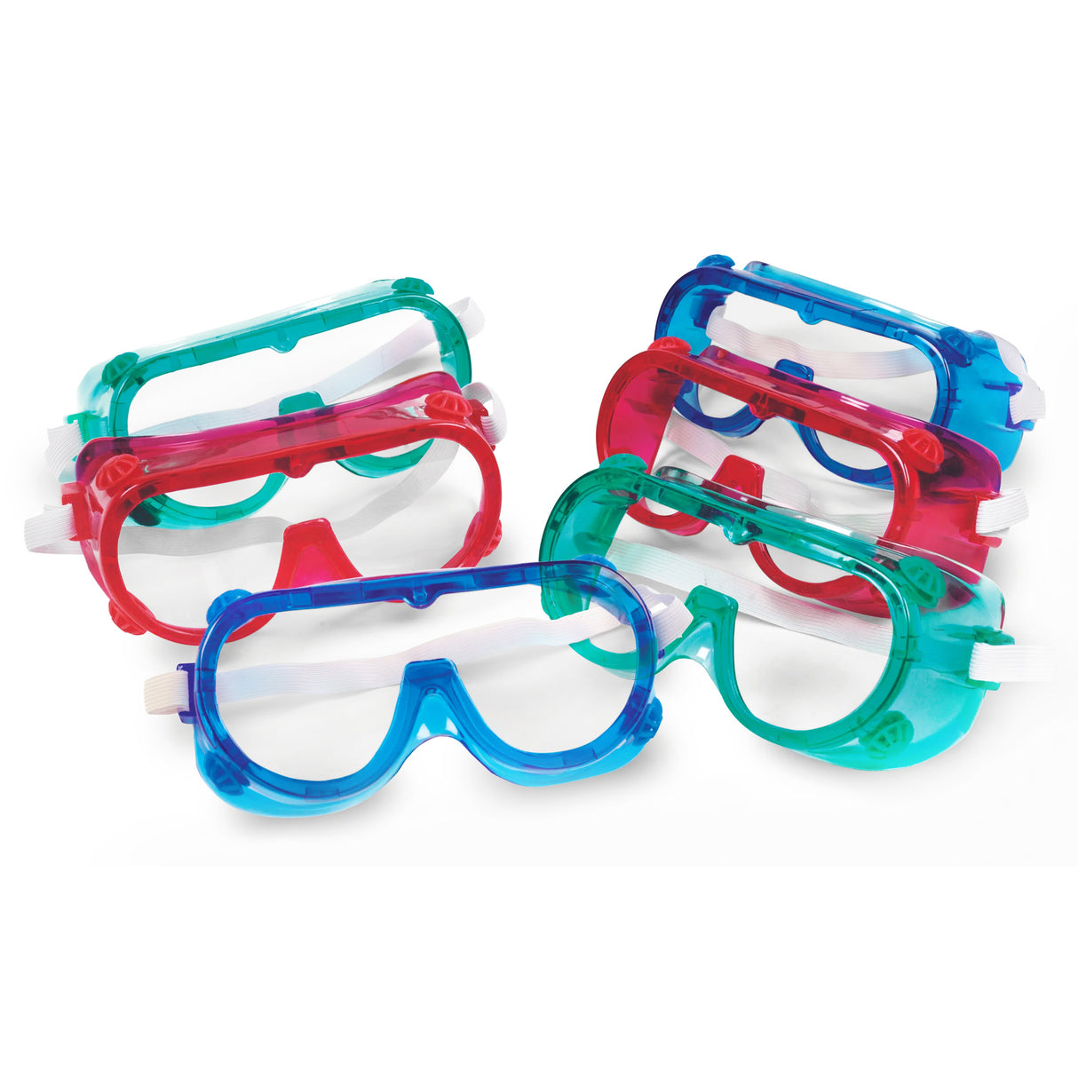 Coloured Safety Goggles Set of 6 - Zart