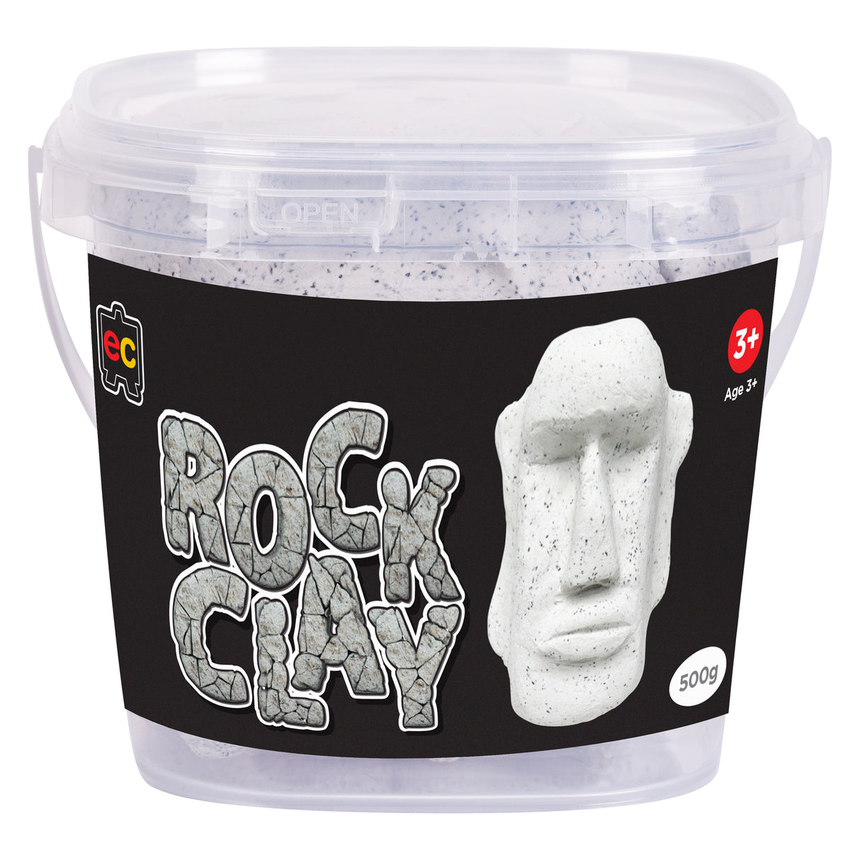EC Rock Clay White 500g - Zart