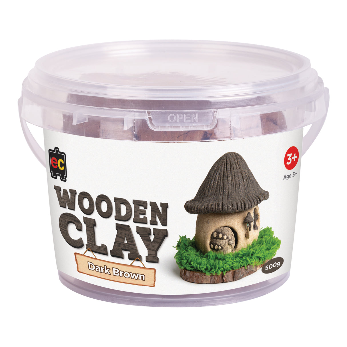 EC Wooden Clay 500g - Zart