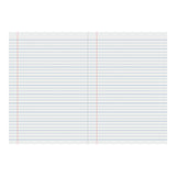 Writer Premium Dotted Thirds A4 Ruled Red Margin 64 pages - Zart