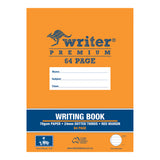 Writer Premium Dotted Thirds 330x240mm Red Margin 64 pages - Zart