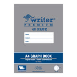 Writer Premium Graph Exercise Book A4 10mm Grid - Zart