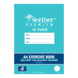 Writer Premium Exercise Book Ruled with Red Margin A4 48 pages - Zart