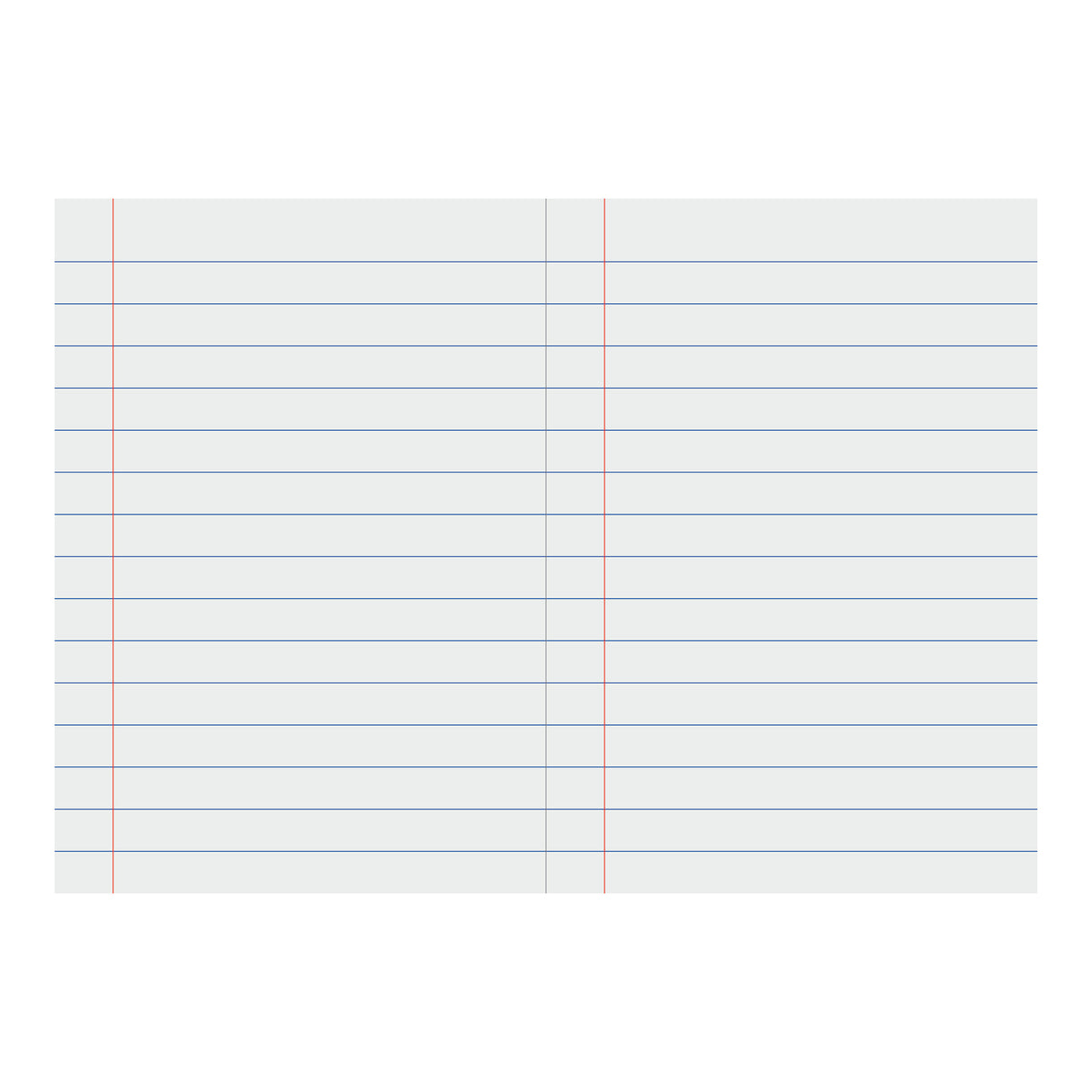 Writer Premium Exercise Book Ruled with Red Margin A4 48 pages - Zart