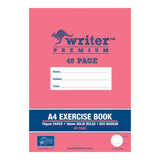 Writer Premium Exercise Book Ruled with Red Margin A4 48 pages - Zart