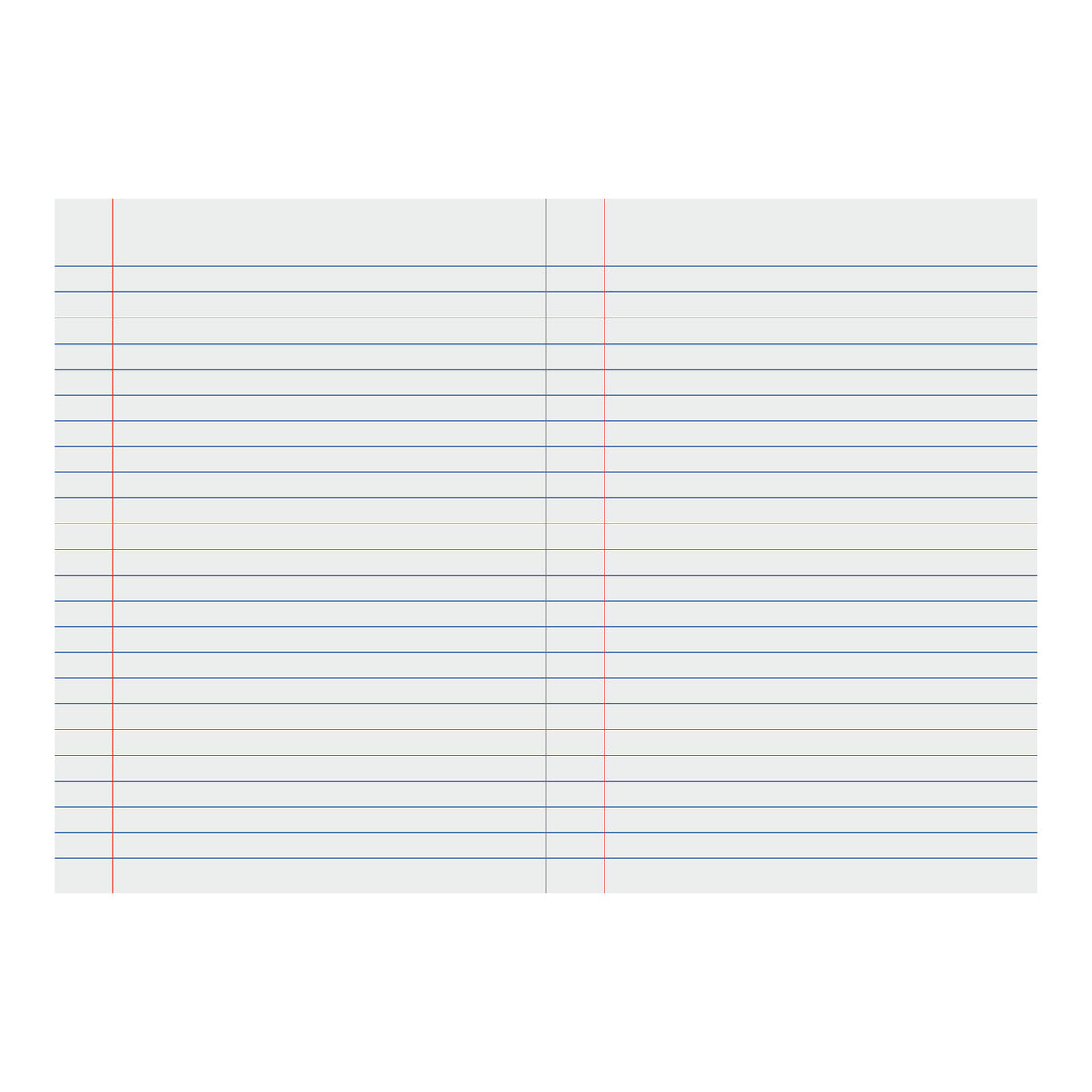 Writer Premium Exercise Book Ruled with Red Margin A4 48 pages - Zart