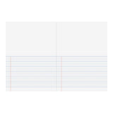 Writer Premium Story Book 330x240 mm Half Plain/Half 24mm Red Margin 64 pages - Zart