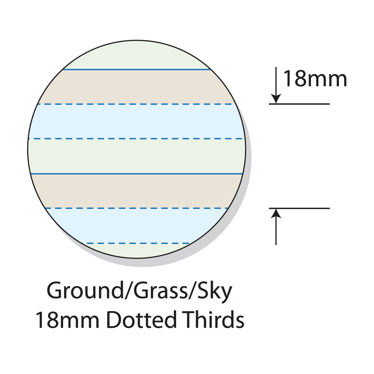 Writer Premium Exercise Book Ground/Grass/Sky Coloured Dotted Thirds A4 64pg - Zart