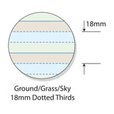 Writer Premium Exercise Book Ground/Grass/Sky Coloured Dotted Thirds A4 64pg - Zart
