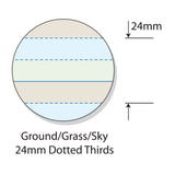 Writer Premium Exercise Book Ground/Grass/Sky Coloured Dotted Thirds A4 64pg - Zart