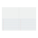 Writer Story Book 330x240mm Plain/24mm Dotted Thirds Red Margin 64 pages - Zart