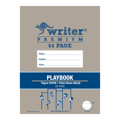 Writer Premium Playbook 330x240mm  Plain and Ruled Pages - Zart