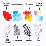 Cover Paper A4 125gsm Single Colours Pack of 500 Sheets - Zart