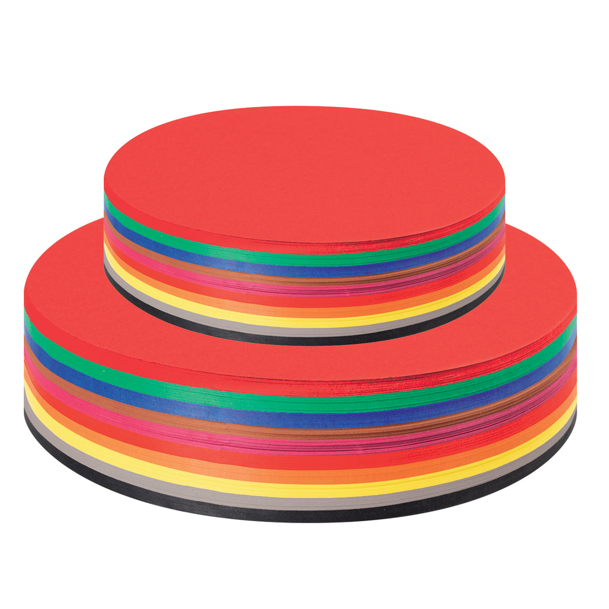 Circles Paper Coloured 12cm and 18cm Pack of 500 - Zart