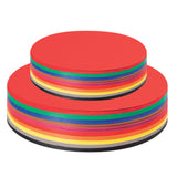 Circles Paper Coloured 12cm and 18cm Pack of 500 - Zart