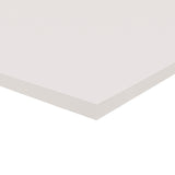 A corner of a stack of white Zart Cover Paper shown at an angle against a white background. The top sheet has a smooth, even surface, and the layered edge reveals the depth of the pack with its neatly aligned sheets.