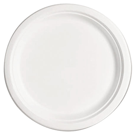 White Sugar Cane Eco Plates Pack of 50