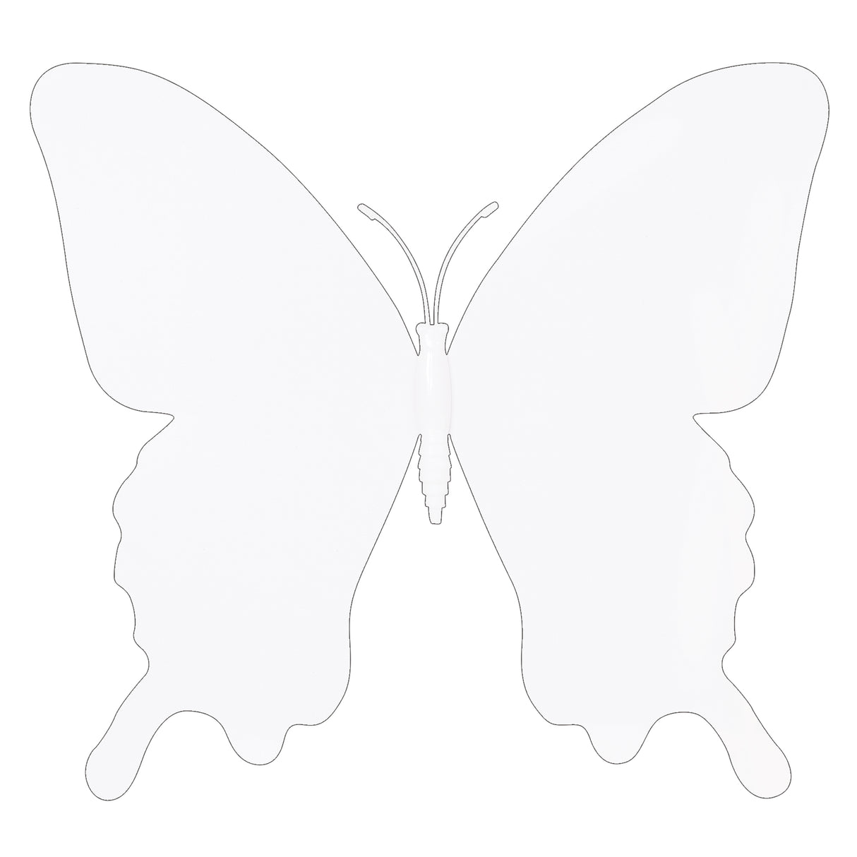 Plastic Butterflies 12cm Pack of 20 - Zart