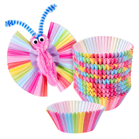 Zart Rainbow Patty Pans Pack of 250 - Zart