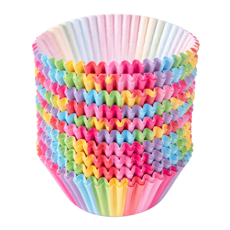 Zart Rainbow Patty Pans Pack of 250 - Zart