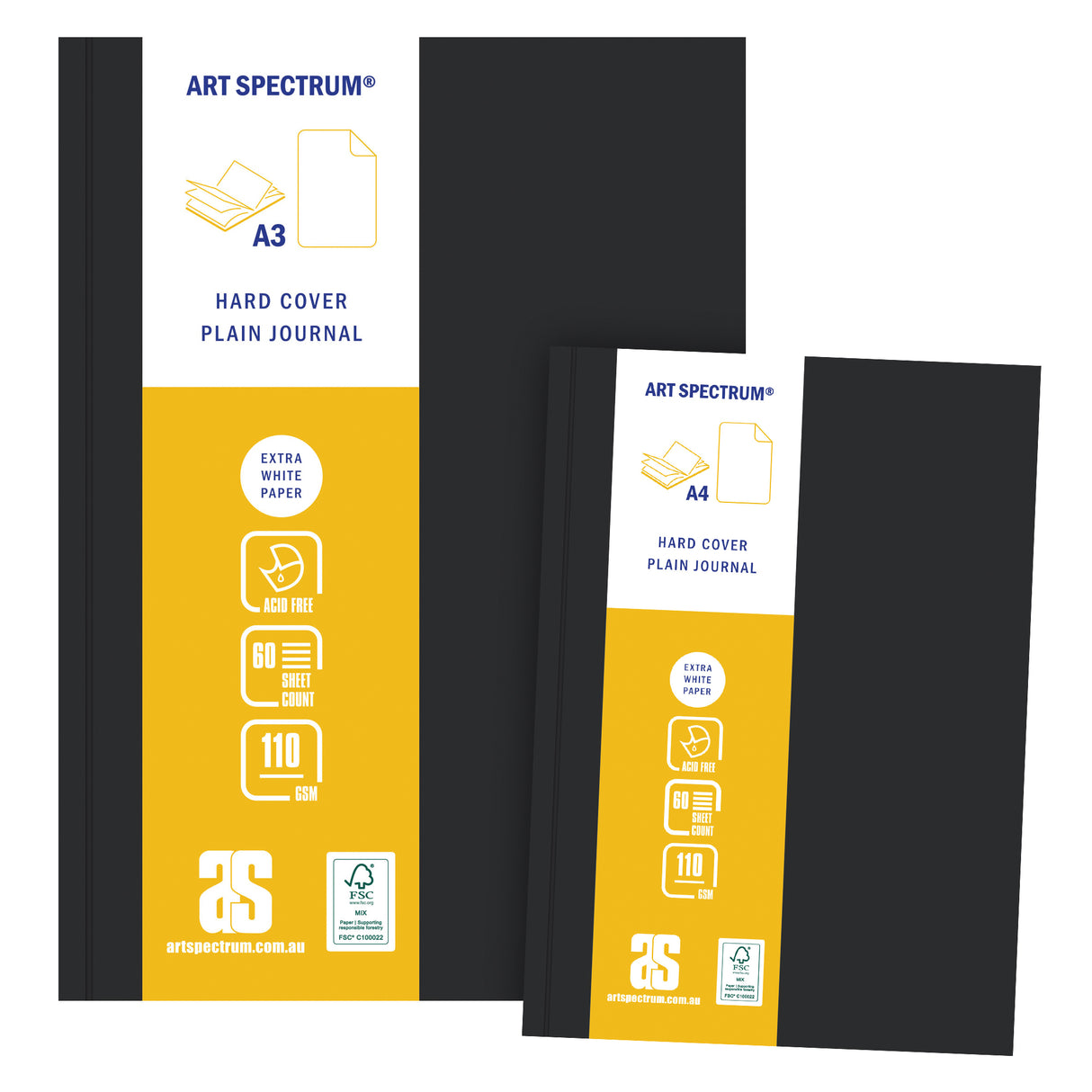 Art Spectrum Hard Cover Journal 110gsm 60 sheet