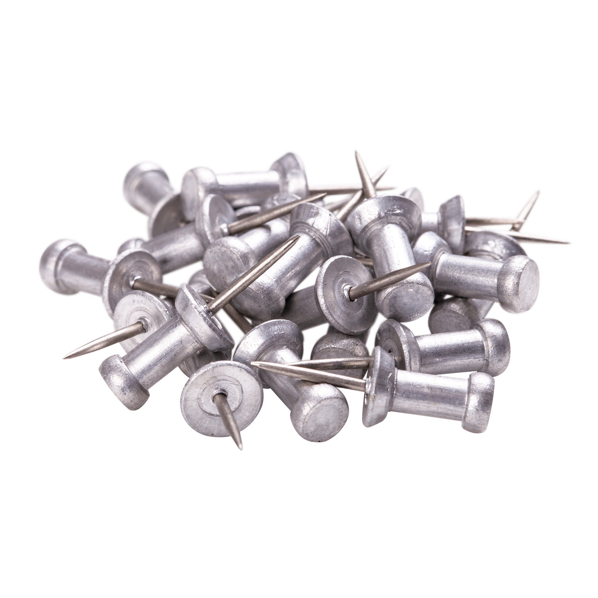 Push Pins Aluminium Pack of 20